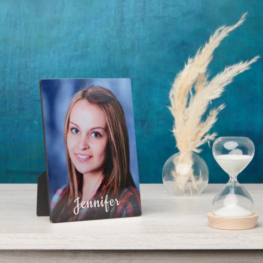 Aangepaste naam gepersonaliseerde foto fotoplaat (Zijkant)