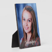 Aangepaste naam gepersonaliseerde foto fotoplaat (Zijkant)