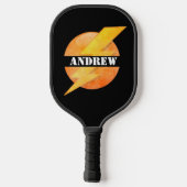 Aangepaste naam gepersonaliseerde peddels, bout va pickleball paddle (Achterkant)