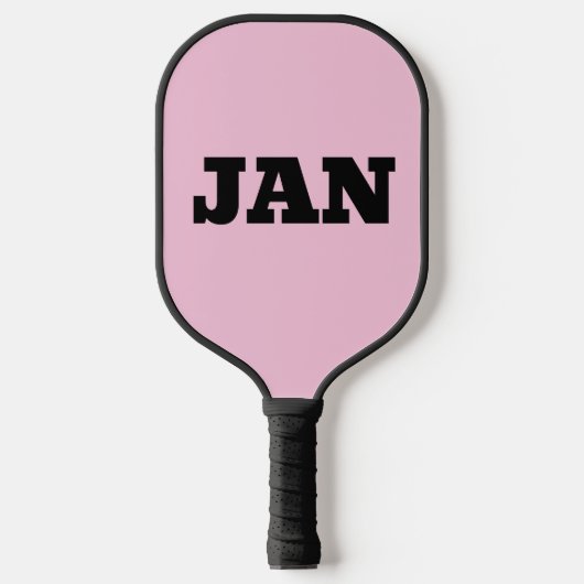 AANGEPASTE NAAM GEPERSONALISEERDE PICKLEBALL PADDL PADDLE (Voorkant)