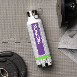 Aangepaste naam | Gepersonaliseerde reis Waterfles