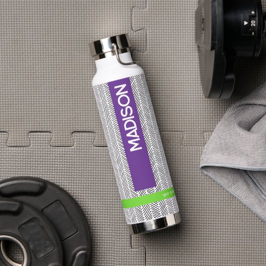 Aangepaste naam | Gepersonaliseerde reis Waterfles (Sportschool (Gedraaid)  )