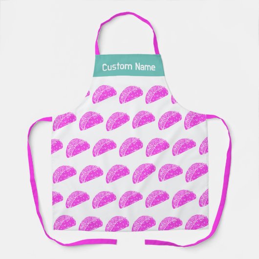 Aangepaste naam gepersonaliseerde Schorten, Funny Schort (Voorkant)