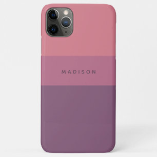 Aangepaste naam Gestreepte telefoongevallen Case-Mate iPhone Case