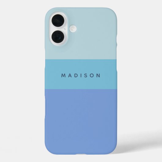 Aangepaste naam Gestreepte telefoongevallen Case-Mate iPhone Case (Achterkant)