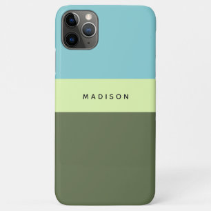 Aangepaste naam Gestreepte telefoongevallen Case-Mate iPhone Case