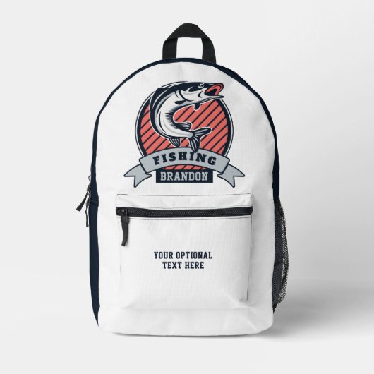 Aangepaste naam GEVIST Bedrukte Rugzak (Voorkant)