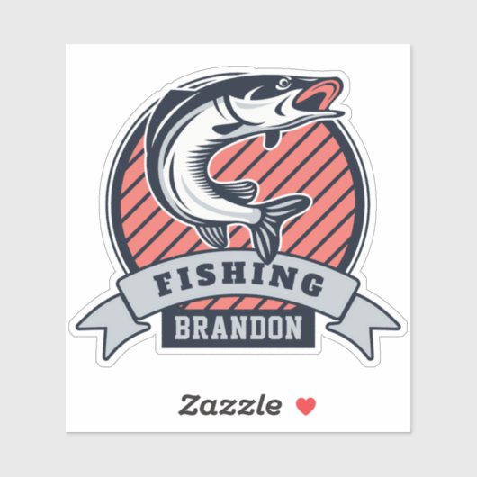 Aangepaste naam GEVIST Sticker (Vel)