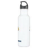 Aangepaste naam Gevist Waterfles (Achterkant)