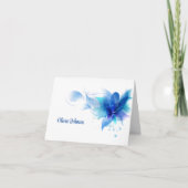 Aangepaste naam gevouwen notitiekaarten (Voorkant)