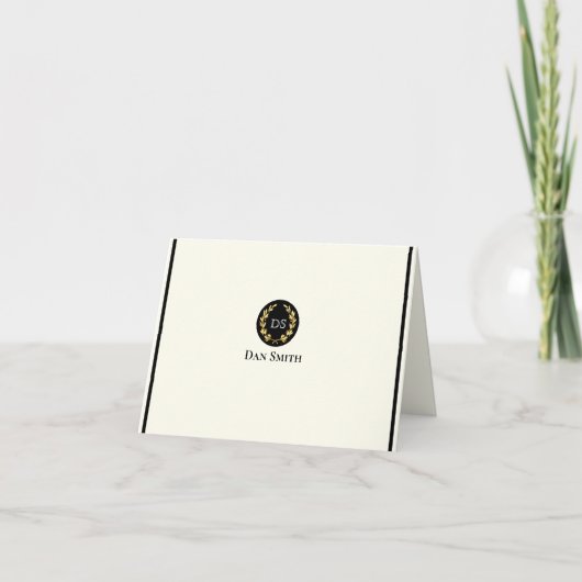 Aangepaste naam gevouwen notitiekaarten (Voorkant)
