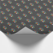 Aangepaste naam, Geweldige volumeregeling Cadeaupapier (Hoek)