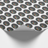 Aangepaste naam, Geweldige volumeregeling Cadeaupapier (Hoek)