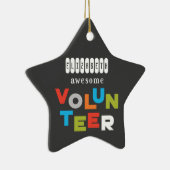 Aangepaste naam, Geweldige volumeregeling Keramisch Ornament (Rechts)