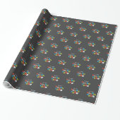 Aangepaste naam, geweldige vrijwilligerswaardering cadeaupapier (Uitgerold)