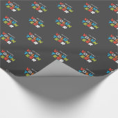 Aangepaste naam, geweldige vrijwilligerswaardering cadeaupapier (Hoek)