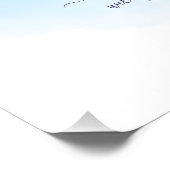 Aangepaste naam Gezegde Quote Butterfly Wildflower Perfect Poster (Hoek)