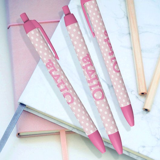 Aangepaste naam Girly gepersonaliseerde pen