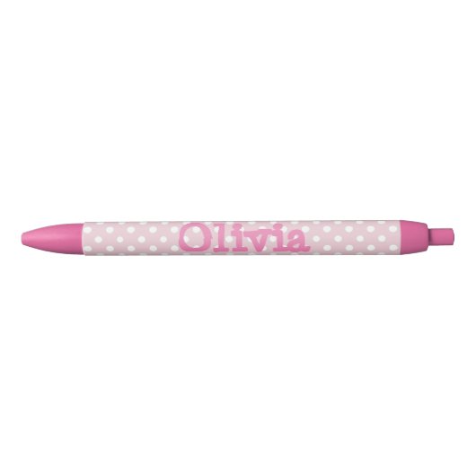 Aangepaste naam Girly gepersonaliseerde pen (Voorkant)