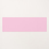 Aangepaste naam girly roze yogamat (Achterkant (horizontaal))