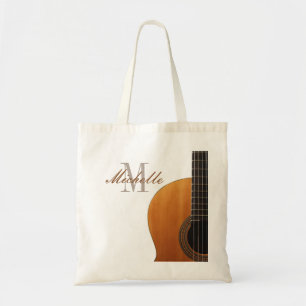 Aangepaste naam gitaarleraar en leerling tote bag