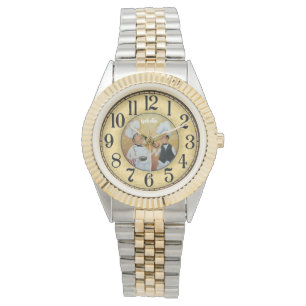 Aangepaste naam Glitter Strap Watch Horloge