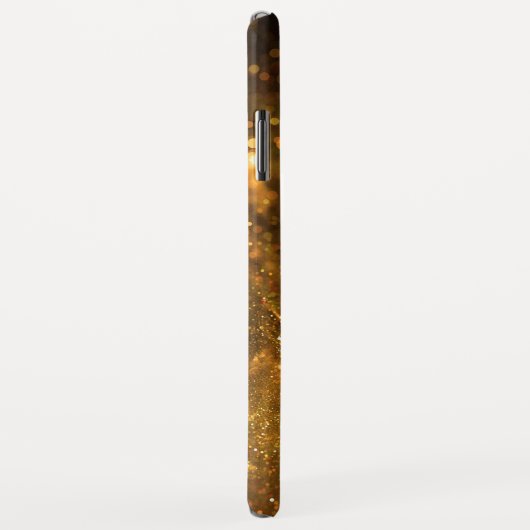 Aangepaste naam Glitter-telefoongevallen Case-Mate iPhone Case (Achterkant/rechts)