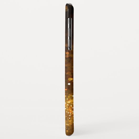 Aangepaste naam Glitter-telefoongevallen Case-Mate iPhone Case (Achterkant/links)