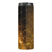 Aangepaste naam Glitter tumbler Thermosbeker (Achterkant)