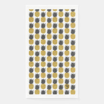 Aangepaste naam Gold Pineappel Disposable Bathroom