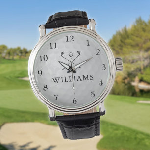 Aangepaste naam Golf Ball Horloge