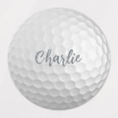Aangepaste naam Golf Ball Labels (Design 1)