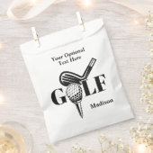 Aangepaste Naam Golf Bedankzakje (Geknipt)