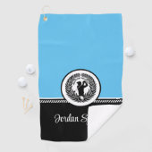 Aangepaste Naam Golf Handdoek (Insitu)