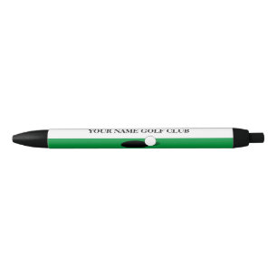 Aangepaste naam golfclubs voor spelers en leden zwarte inkt pen