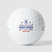 Aangepaste naam Golfer Balls Golfballen (Voorkant)