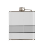 Aangepaste naam Golfer-cadeaus Heupfles (Achterkant)