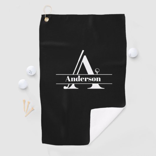 Aangepaste naam golfhanddoek (Insitu)