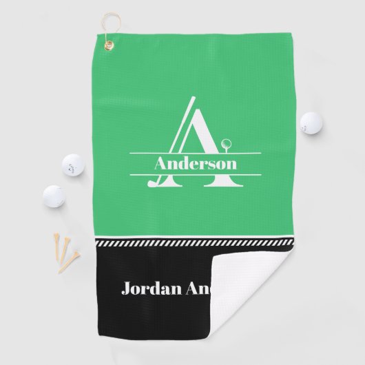 Aangepaste naam golfhanddoek (Insitu)