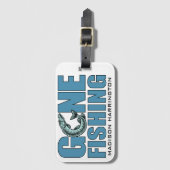 Aangepaste naam GONE GEVIST Bagagelabel (Voorkant (verticaal))