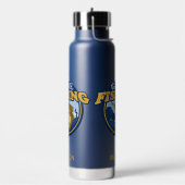 Aangepaste naam "Gone Gevist" Waterfles (Links)