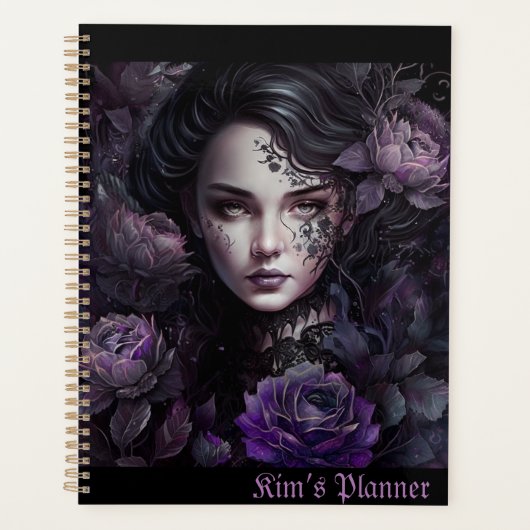 Aangepaste naam Gothic Planner (Voorkant)