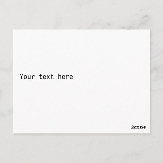 Aangepaste naam Goud Modern 50ste verjaardag Briefkaart (Achterkant)