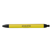 Aangepaste naam gouden verloop zwarte inkt pen (Voorkant)
