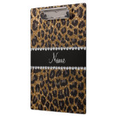 Aangepaste naam goudglittersplaat klembord (Links)