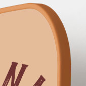 Aangepaste naam grappig ARIZONA Pickleball Paddle (Links Detail)