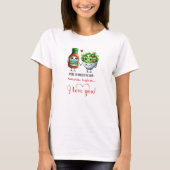 Aangepaste naam Grappig eten Dames T-shirt Romanti (Voorkant)