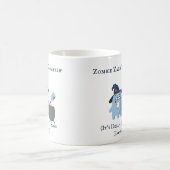 Aangepaste naam grappig sarcastisch spook drink ca koffiemok (Center)