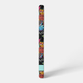 Aangepaste naam Grappige katten Illustratie Samsung Galaxy Hoesje (Linkerkant)