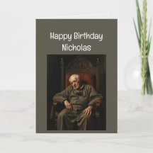 Aangepaste naam Grappige verjaardag zoals computer